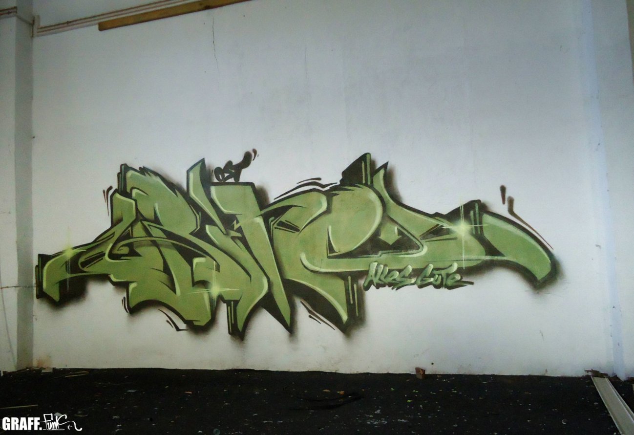 Graffiti Wall - Photo by GraffFunk - leipzig, mobar, ost