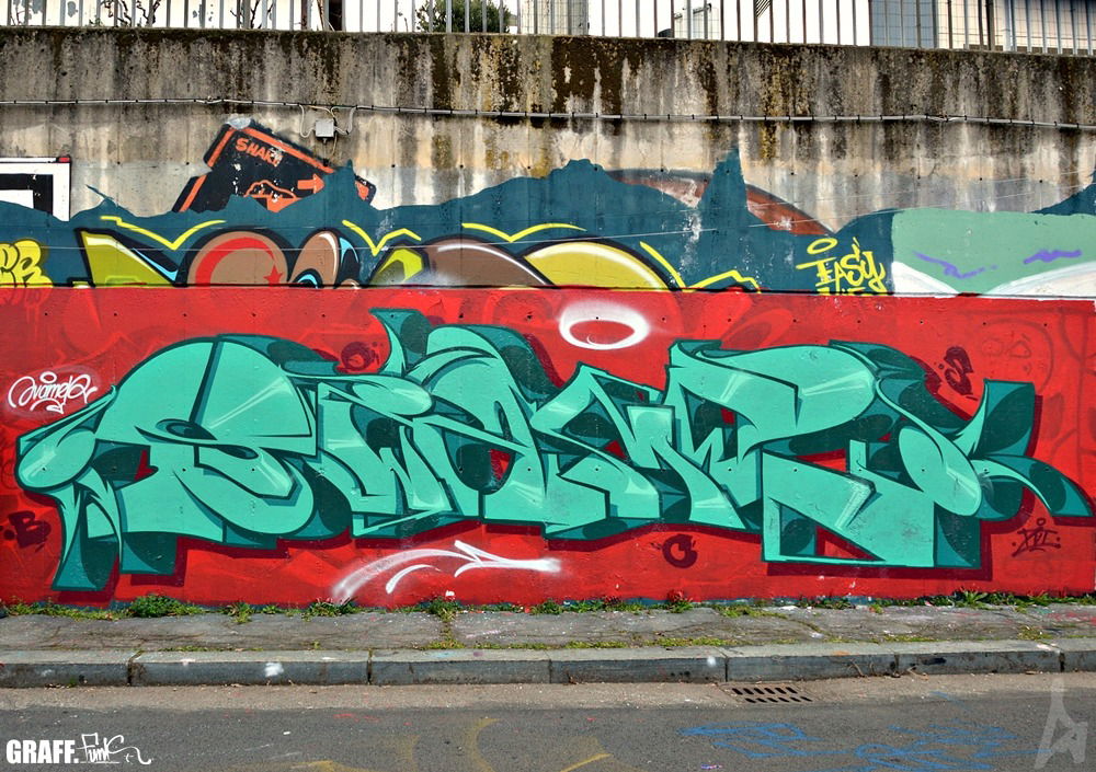 Graffiti Wall - Photo by GraffFunk - italy