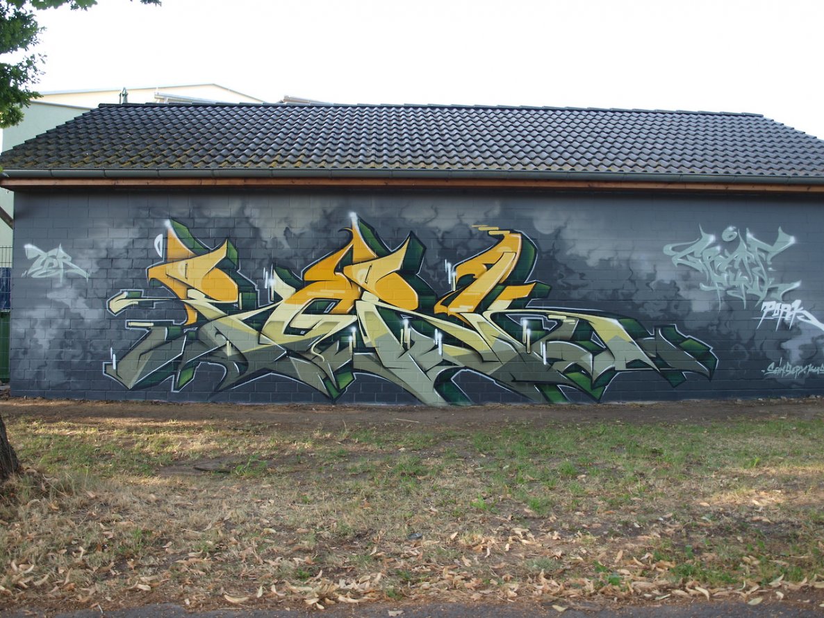 Graffiti Wall - Photo by GraffFunk - PORK, TDR, Graff.Funk (2013)