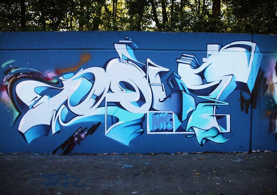 Graffiti Wall - Photo by GraffFunk - graff.funk, Pout, Deadly (2013)