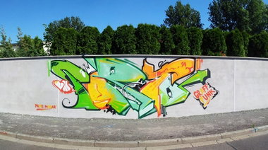 Graffiti Wall - Photo by GraffFunk - Graff.funk, Mobar, Pames (2013)