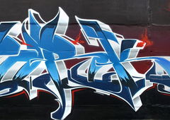 Graffiti Wall - Photo by GraffFunk - PORK, graff.funk (2013)