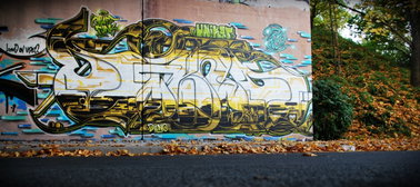 Graffiti Wall - Photo by GraffFunk - Dieno38, MCR, Graff.funk (2013)