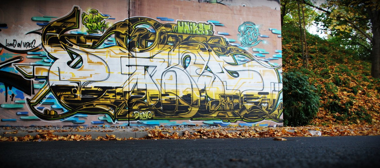 Graffiti Wall - Photo by GraffFunk - Dieno38, MCR, Graff.funk (2013)