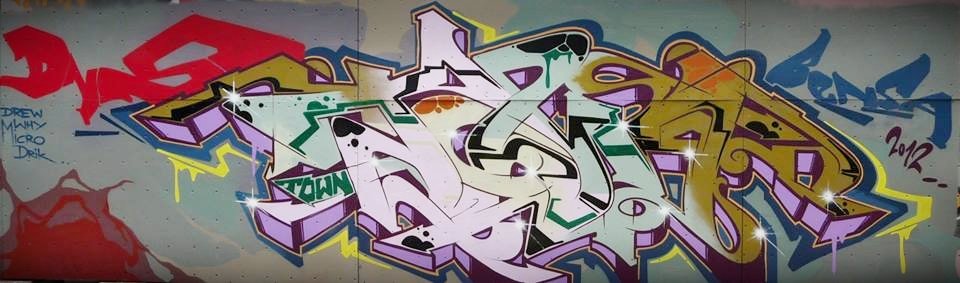 Graffiti Wall - Photo by GraffFunk - graff.funk, Town, dns