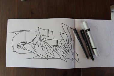 Graffiti Sketch - Photo by GraffFunk - JEROO, Graff.Funk