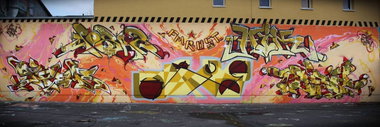 Graffiti Wall in Leipzig - Photo by GraffFunk - graff.funk (2013)