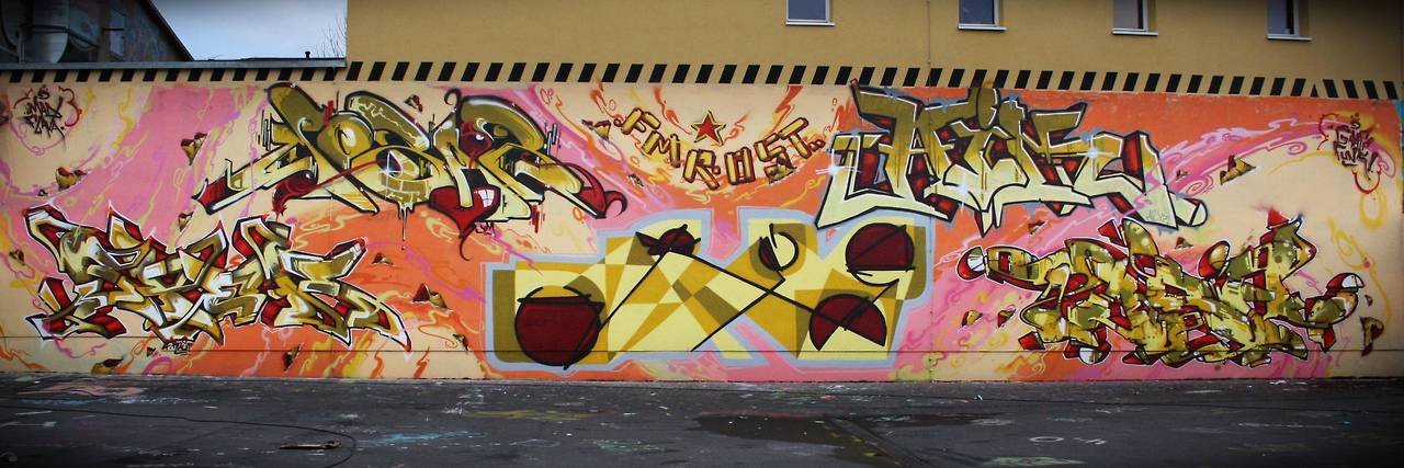 Graffiti Wall in Leipzig - Photo by GraffFunk - graff.funk (2013)