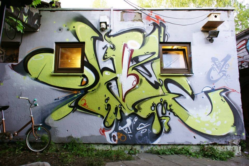 Graffiti Wall - Photo by GraffFunk - Graff.Funk, Phixe21 (2013)