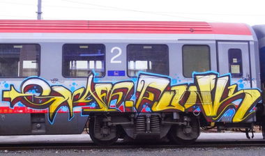 Graffiti Train - Photo by GraffFunk - graff.funk, seim