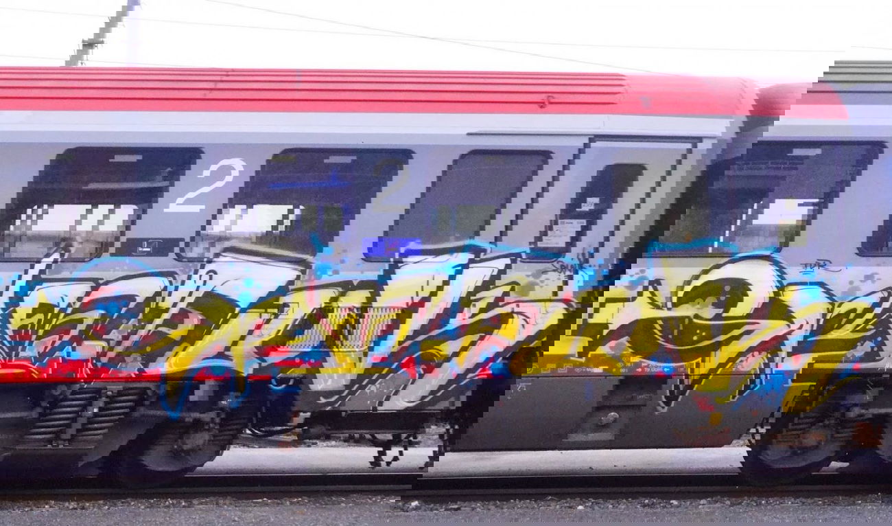 Graffiti Train - Photo by GraffFunk - graff.funk, seim