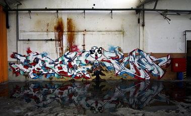 Graffiti Wall - Photo by GraffFunk - Graff.funk, POSA, VENOM (2013)