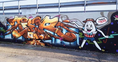 Graffiti Wall - Photo by GraffFunk - TIER, Graff.funk