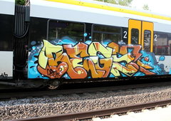 Graffiti Train - Photo by GraffFunk - Graff.Funk, REGS