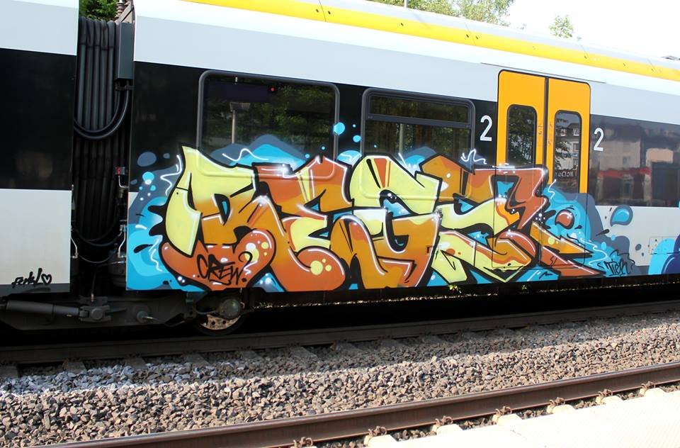 Graffiti Train - Photo by GraffFunk - Graff.Funk, REGS