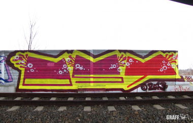 Graffiti Bombing - Photo by GraffFunk - Leipzig, ost, kcf