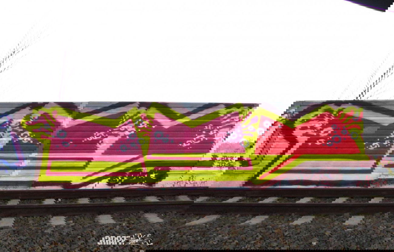 Graffiti Bombing - Photo by GraffFunk - Leipzig, ost, kcf