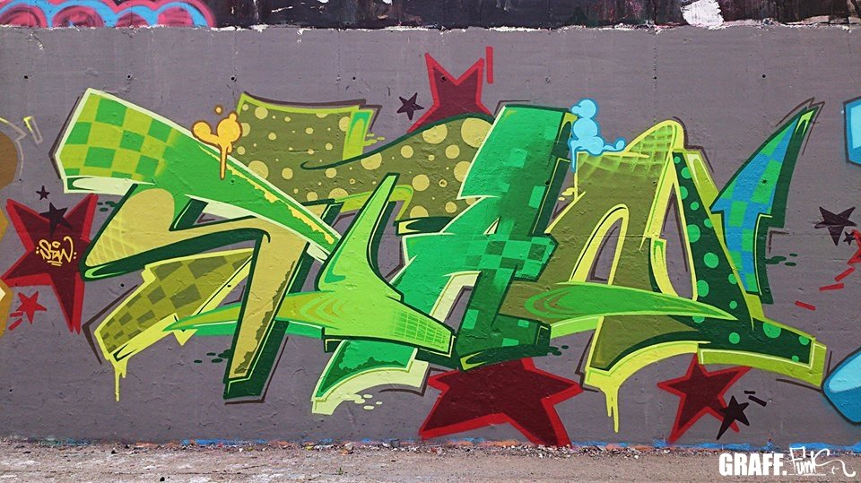 Graffiti Wall - Photo by GraffFunk - graff.funk, STAN