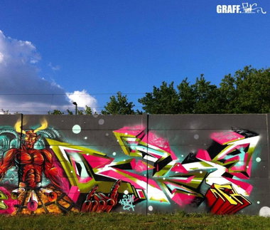 Graffiti Wall - Photo by GraffFunk