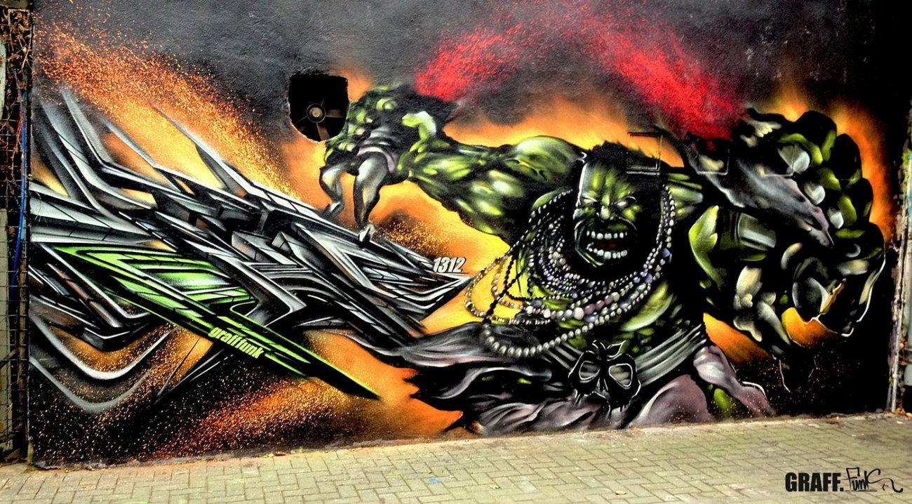Graffiti Wall - Photo by GraffFunk