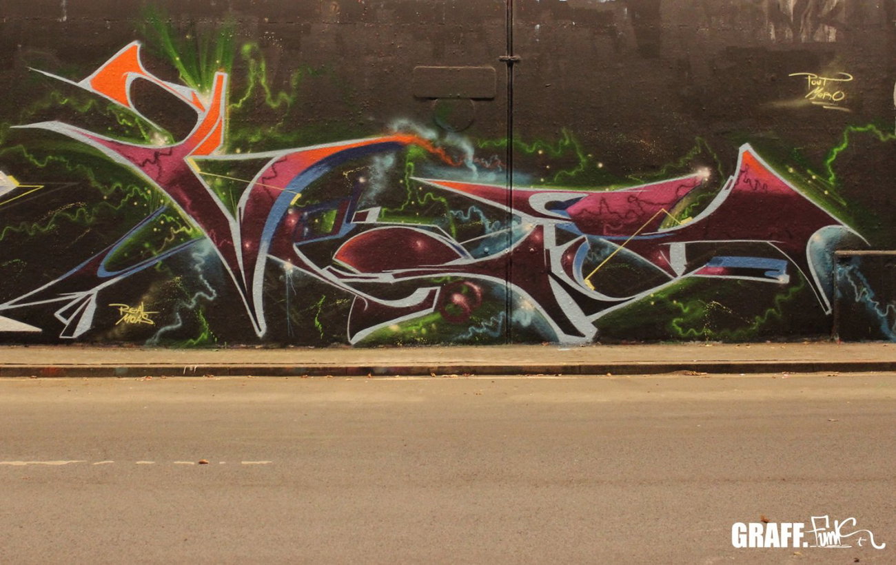 Graffiti Wall in Bochum - Photo by GraffFunk - Graff.Funk
