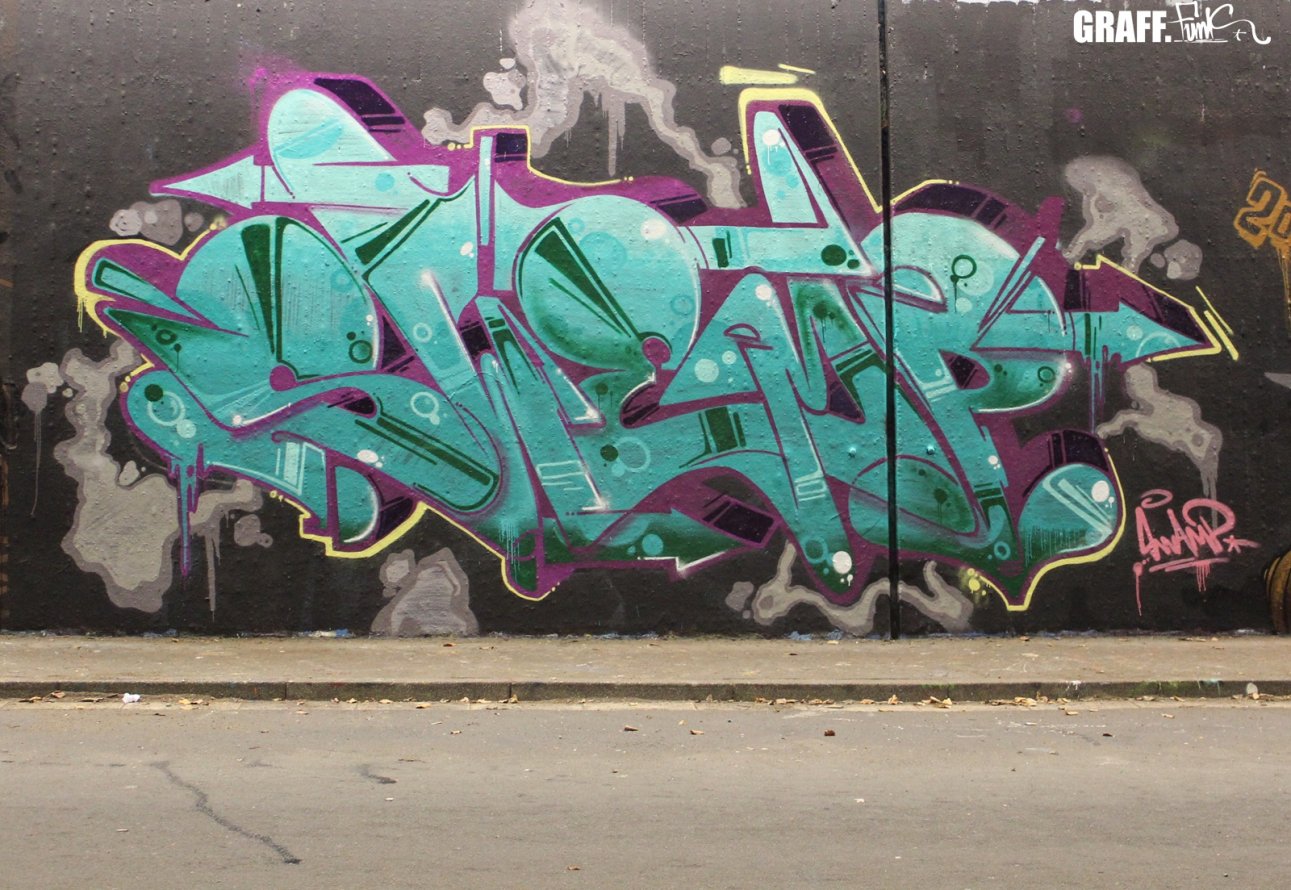 Graffiti Wall - Photo by GraffFunk - Graff.funk, swamp78