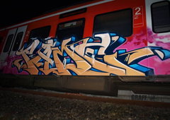 Graffiti Train - Photo by GraffFunk - Graff.funk, FAME