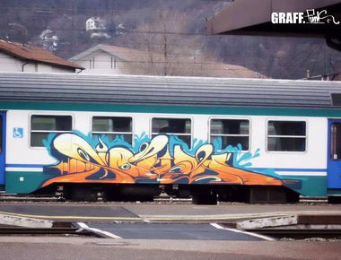 Graffiti Train - Photo by GraffFunk - SEIM, Graff.funk