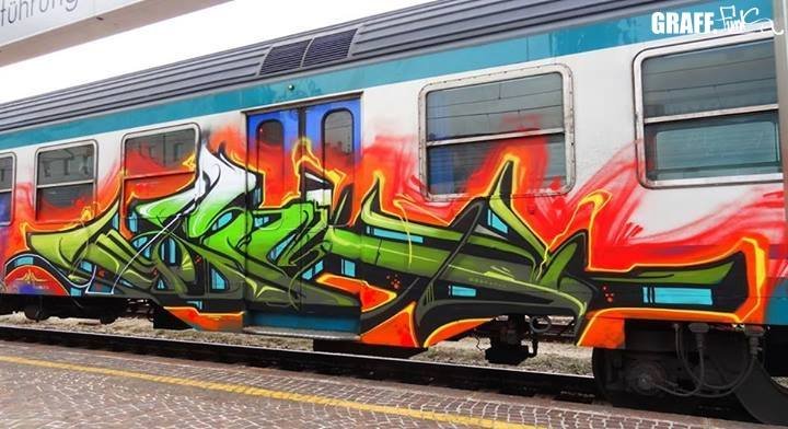 Graffiti Train - Photo by GraffFunk - SEIM, Graff.funk