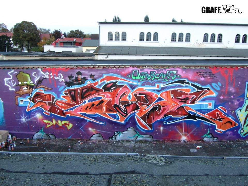 Graffiti Wall - Photo by GraffFunk - KUBE, GraFF:FUNK