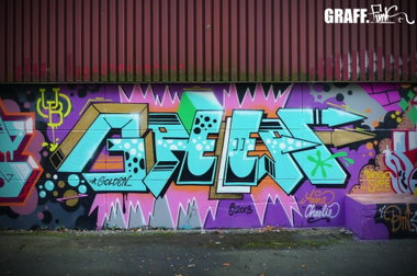 Graffiti Wall - Photo by GraffFunk - gOLDENgREEN;, gRAFF:FUNK