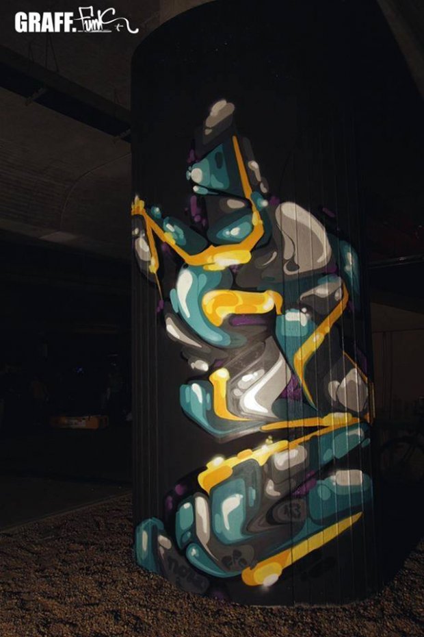 Graffiti Wall - Photo by GraffFunk - graff.funk, noiz