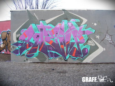 Graffiti Wall - Photo by GraffFunk - SWAMP78, Graff.funk (2014)