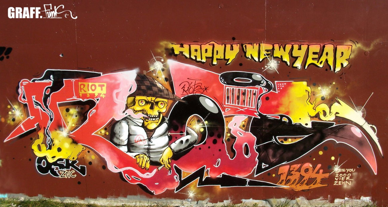 Graffiti Wall - Photo by GraffFunk