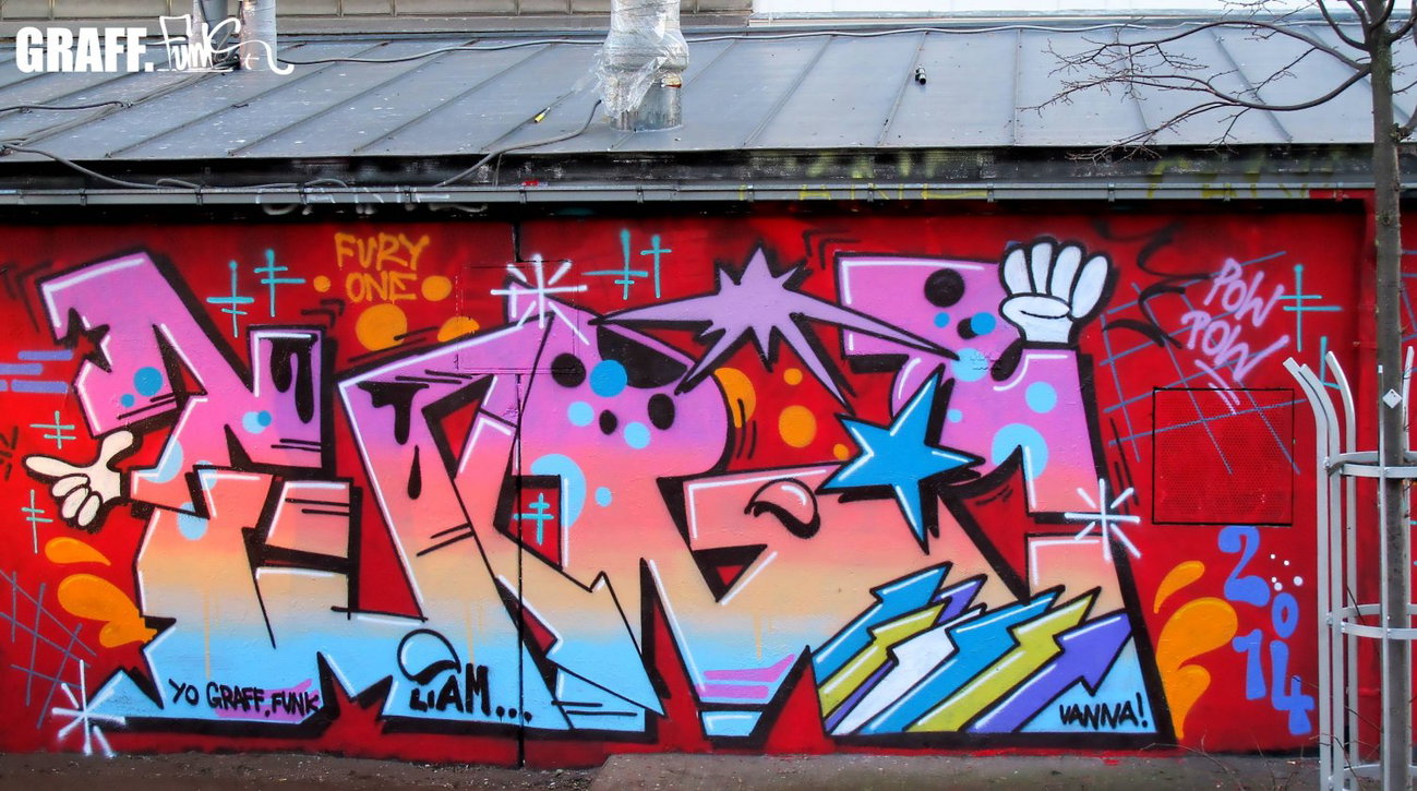 Graffiti Wall - Photo by GraffFunk
