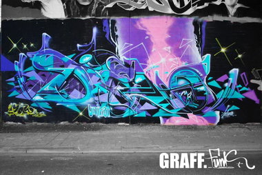 Graffiti Wall in Braunschweig - Photo by GraffFunk (2014)