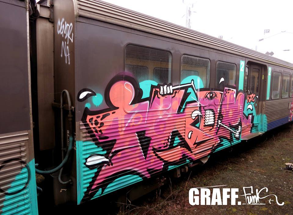 Graffiti Train - Photo by GraffFunk