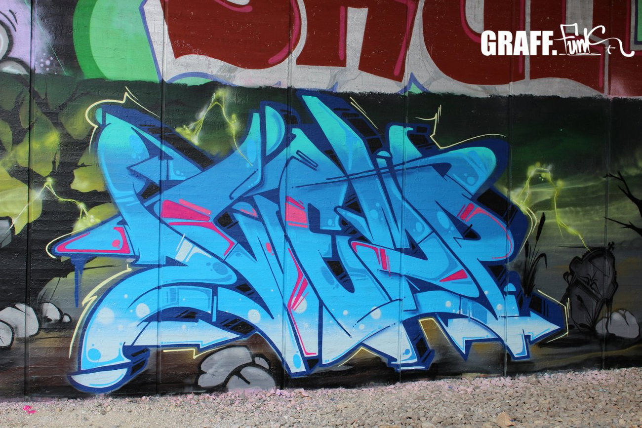 Graffiti Wall - Photo by GraffFunk - swamp78, graff.funk (2014)