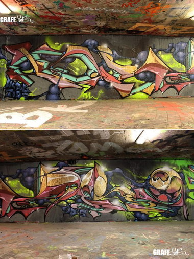 Graffiti Wall - Photo by GraffFunk - kiss81, jeroo