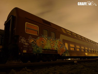Graffiti Train - Photo by GraffFunk - onykz