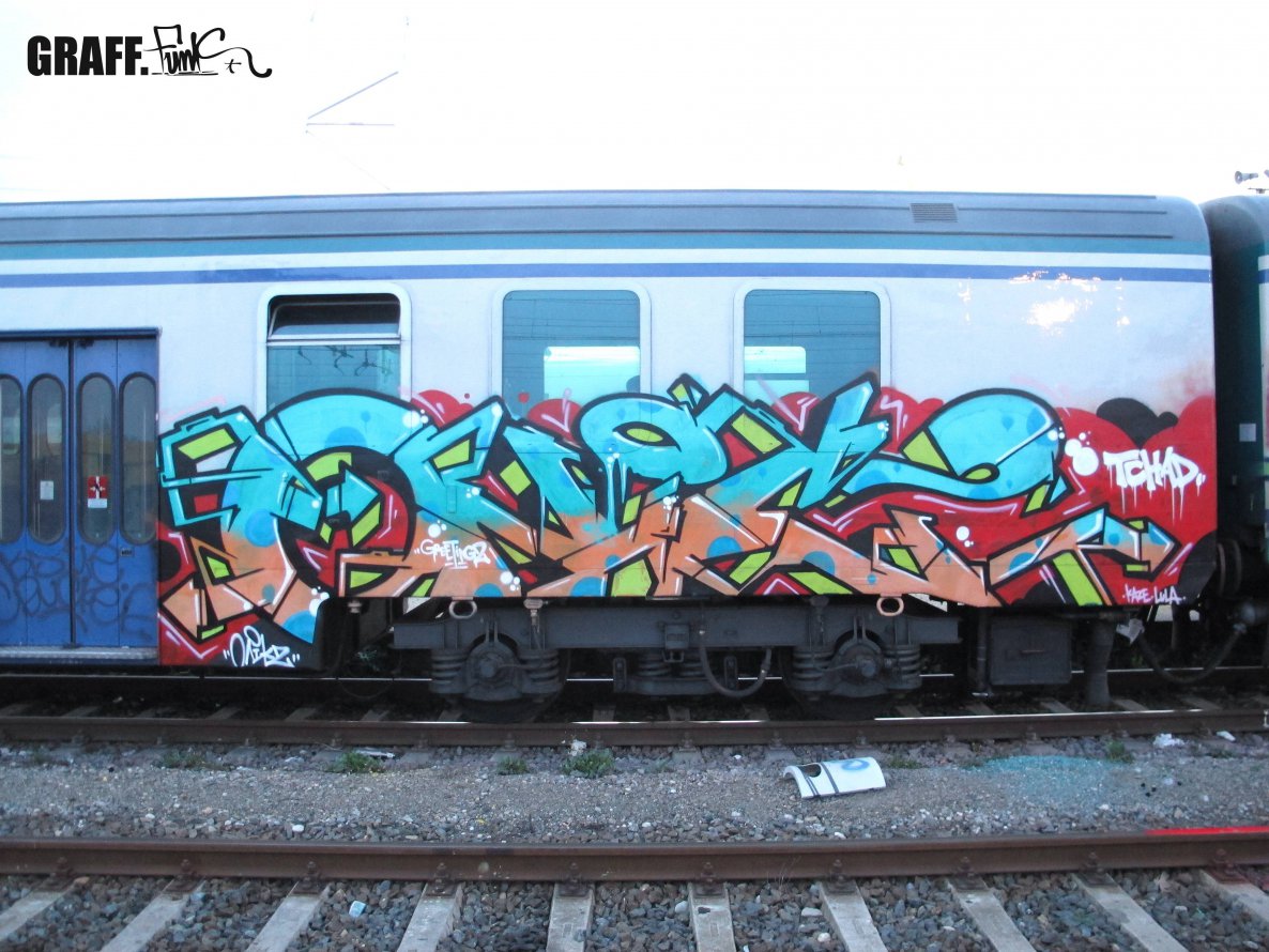 Graffiti Train - Photo by GraffFunk - onykz