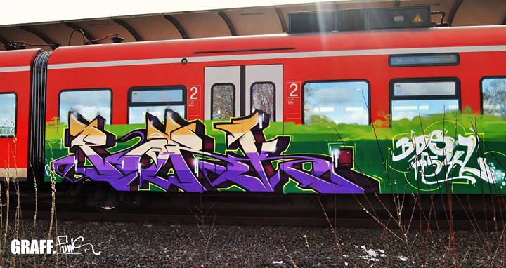 Graffiti Train - Photo by GraffFunk