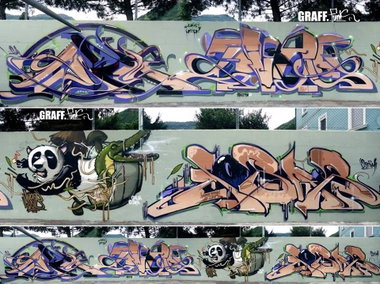 Graffiti Wall - Photo by GraffFunk - italy, seim, mobar