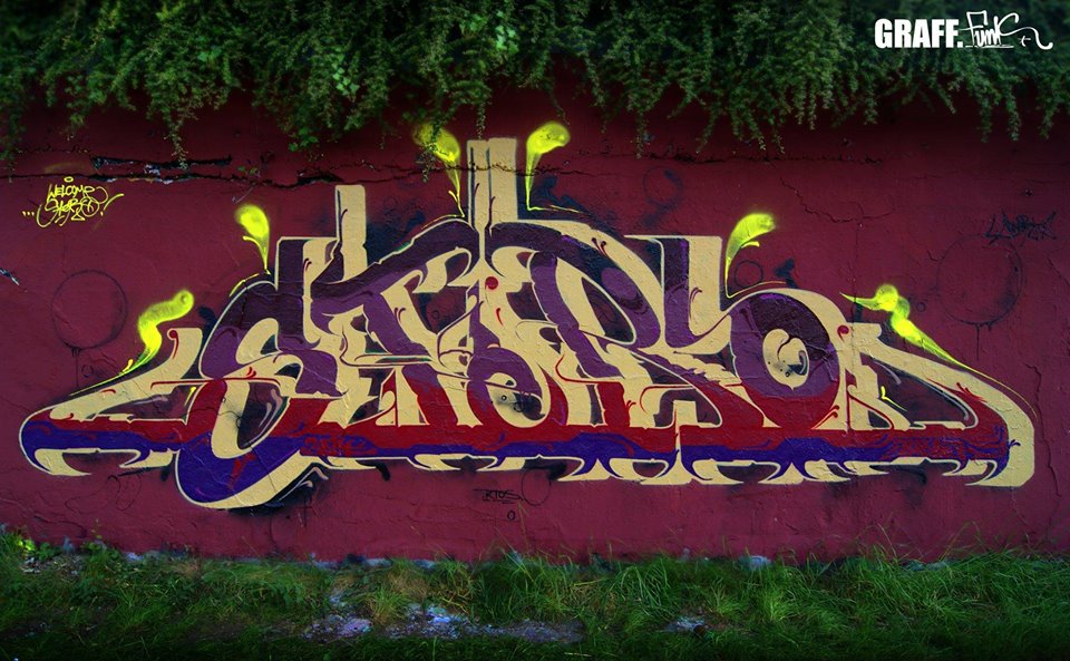 Graffiti Wall - Photo by GraffFunk - STERO, BONER, RTO