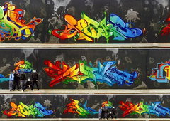 Graffiti Wall - Photo by GraffFunk - MOBAR, PERN, SYCK