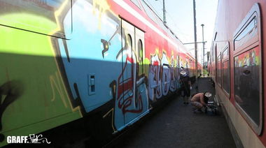 Graffiti Train - Photo by GraffFunk - RADICALS