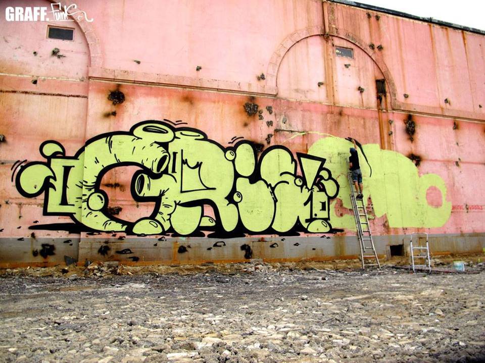 Graffiti Wall - Photo by GraffFunk - gris1