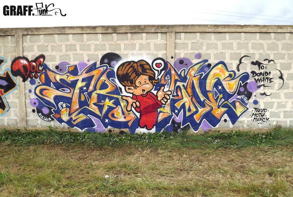 Graffiti Wall - Photo by GraffFunk - Fran