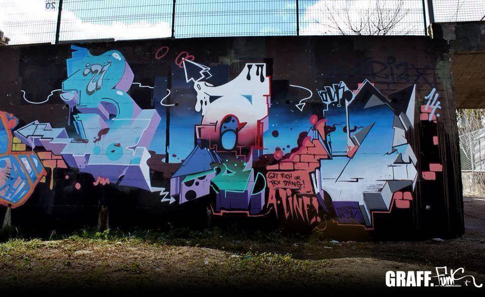 Graffiti Wall - Photo by GraffFunk - RAK!