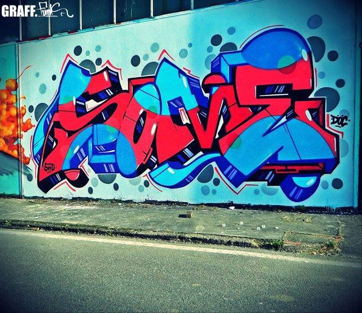 Graffiti Wall - Photo by GraffFunk - Some, Ismo